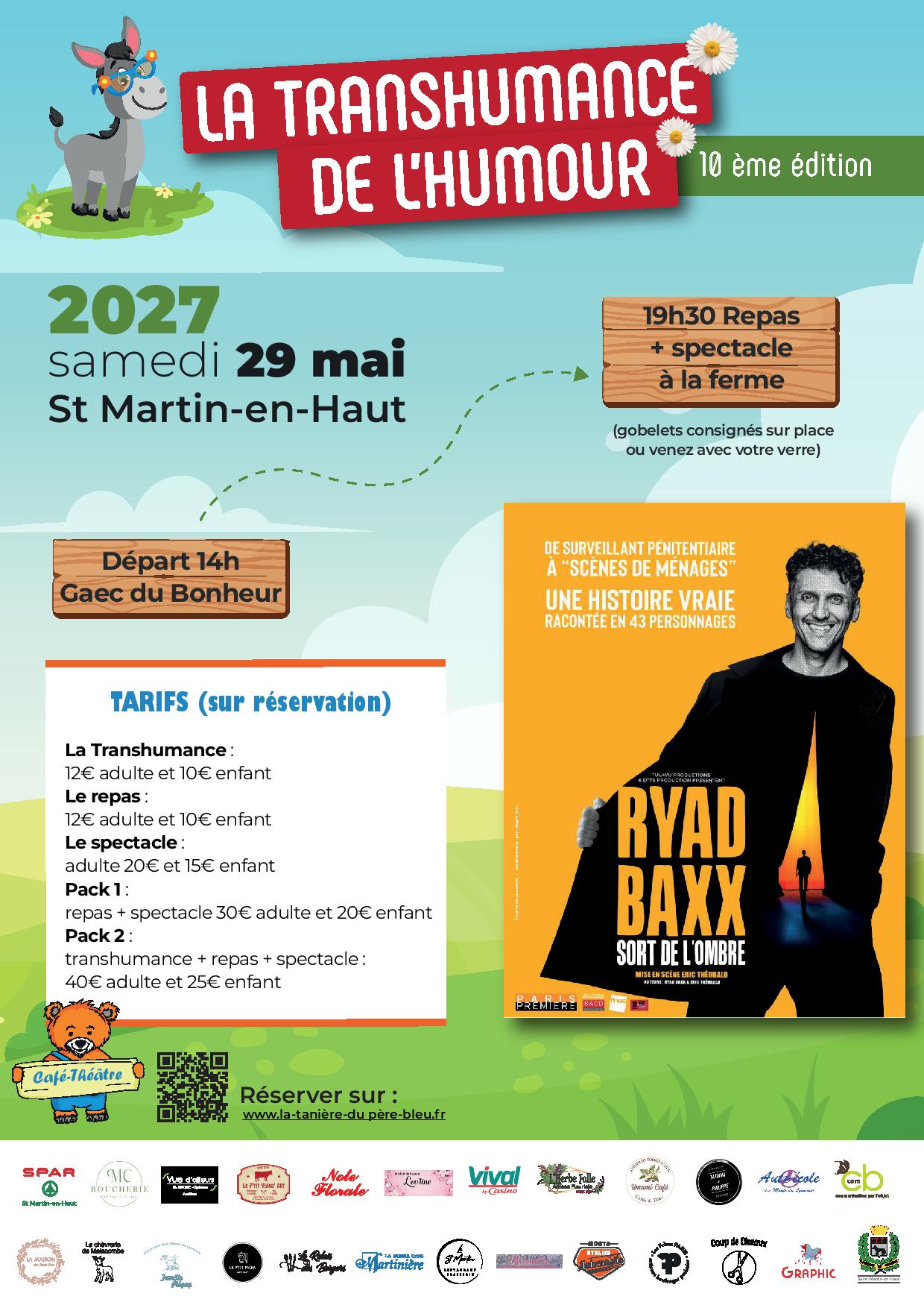 Ryad Baxx - La transhumance de l'humour