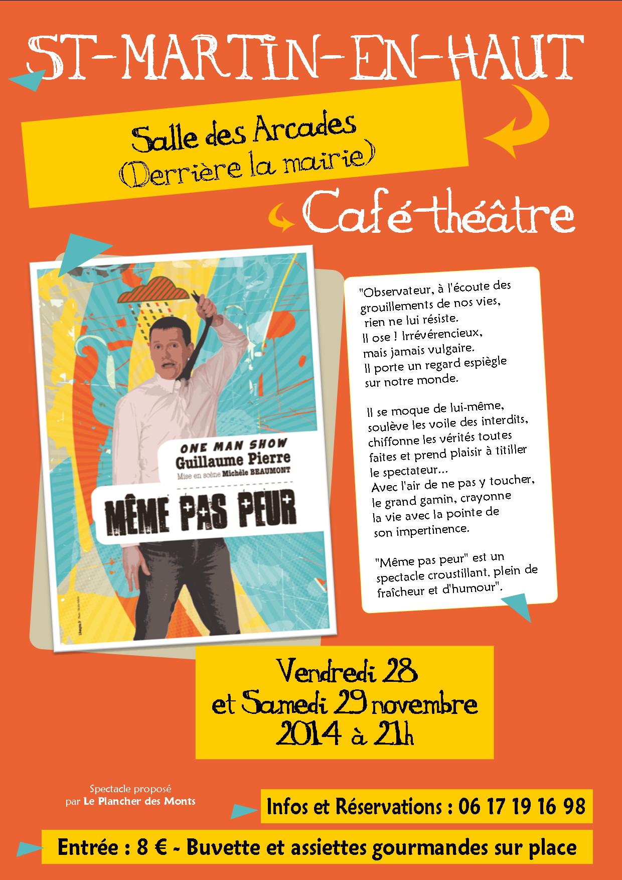 Guillaume Pierre - Même pas peur