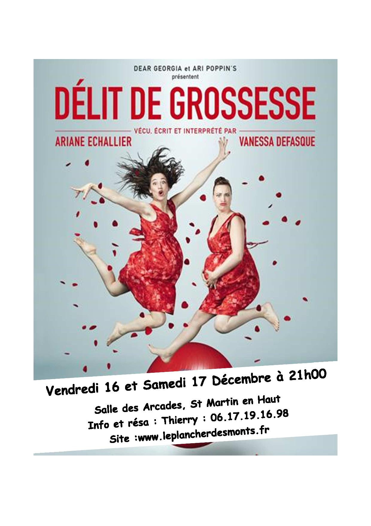 Ariane Echallier et Vanessa Defarque - Délit de Grossesse