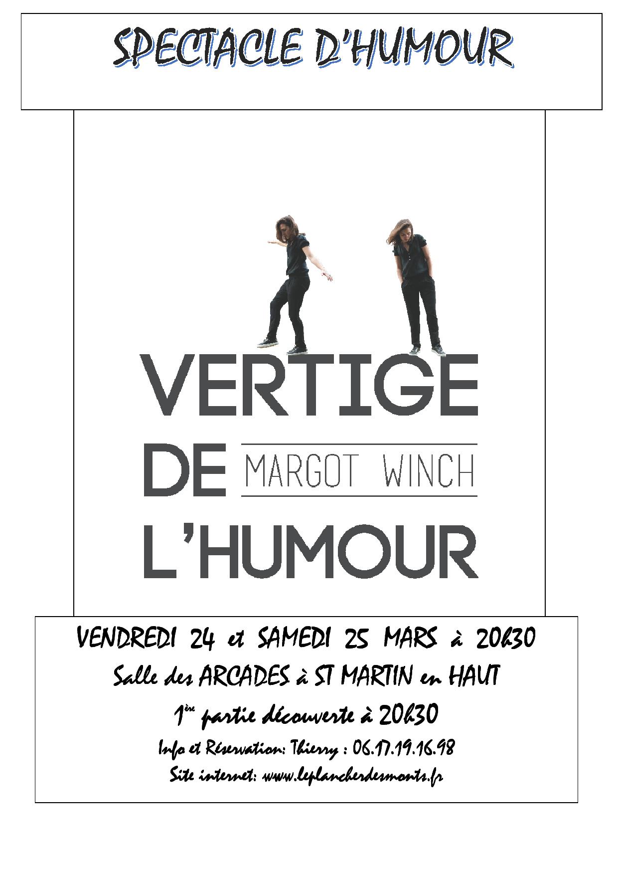 Margot Winch - Vertige de l'humour