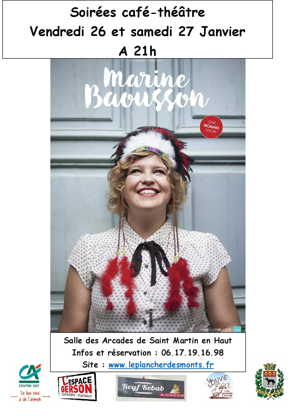 Marine Baousson - One man show