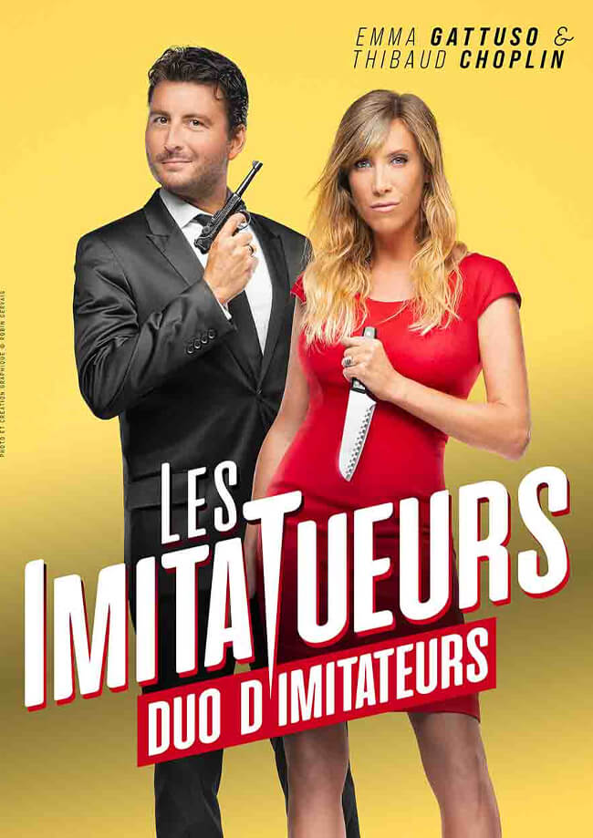 Emma Gattuso et Thibaut Choplin - Les Imitatueurs